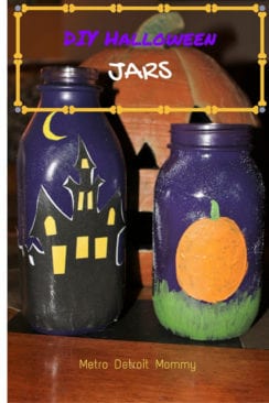 Halloween, DIY, crafts, jars