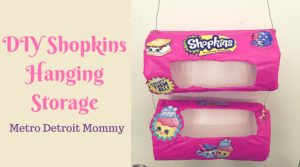 Got a Shopkins collector on your hands? Recreate this Shopkins Hangin Storage Container your Shopkins lover is sure to obsess over
