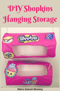 Got a Shopkins collector on your hands? Recreate this Shopkins Hangin Storage Container your Shopkins lover is sure to obsess over