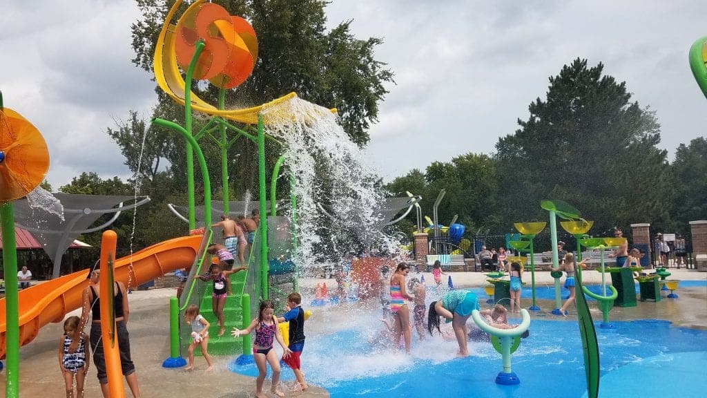 Dodge Park Splash Pad in Sterling Heights Metro Detroit Mommy