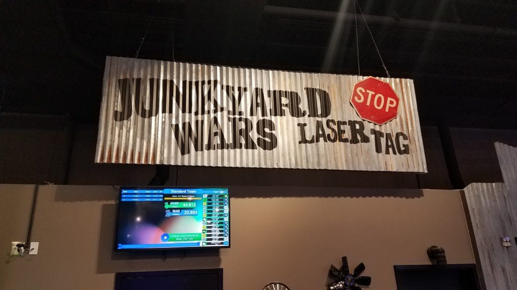 Rev'd Up Fun in Woodhaven is a 30,000 square foot indoor playground that features laser tag, climbing structure, bumper cars, interactive 3D theatre thrill ride, zip-line & agility ropes course, arcade games, and a cafe.