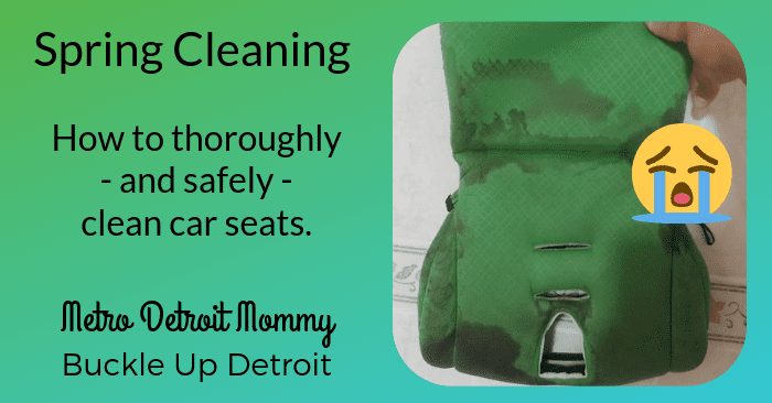 how to thoroughly but safely clean car seats