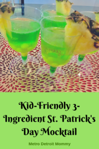Kid-Friendly 3-Ingredient St. Patrick's Day Mocktail