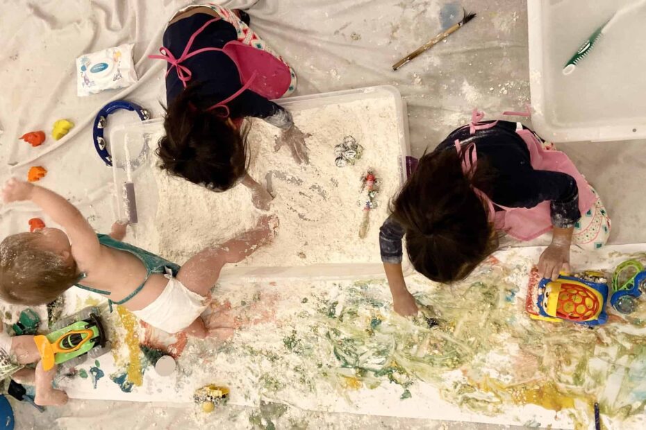 Let's Get Messy with Little Humans Art Co. Process-Based Art 11 aLittle Humans Art Co. 15 FB