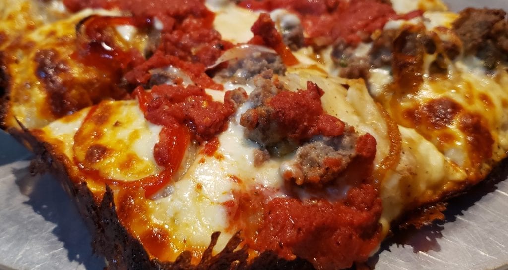 Detroit-style pizza PizzaPapalis