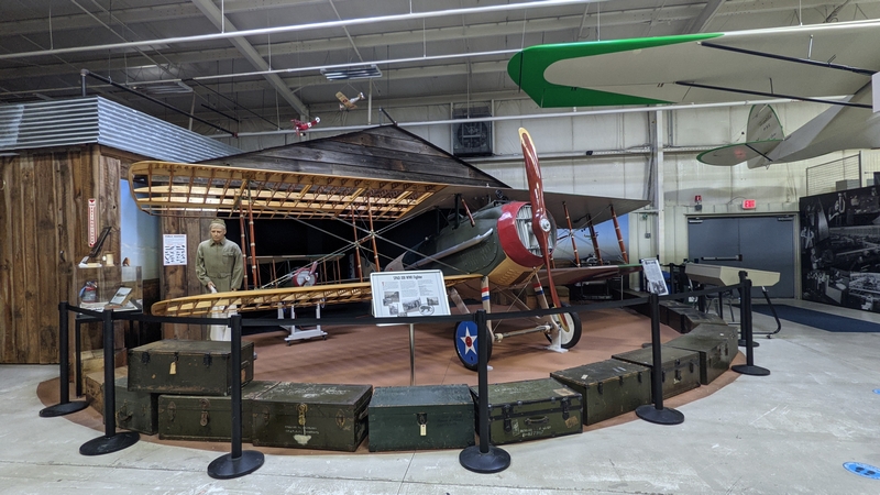 Yankee Air Museum in Belleville spad xiii wwi fighter