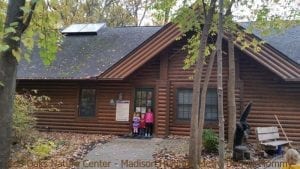 Red Oaks Nature Center in Madison Heights - nature center front