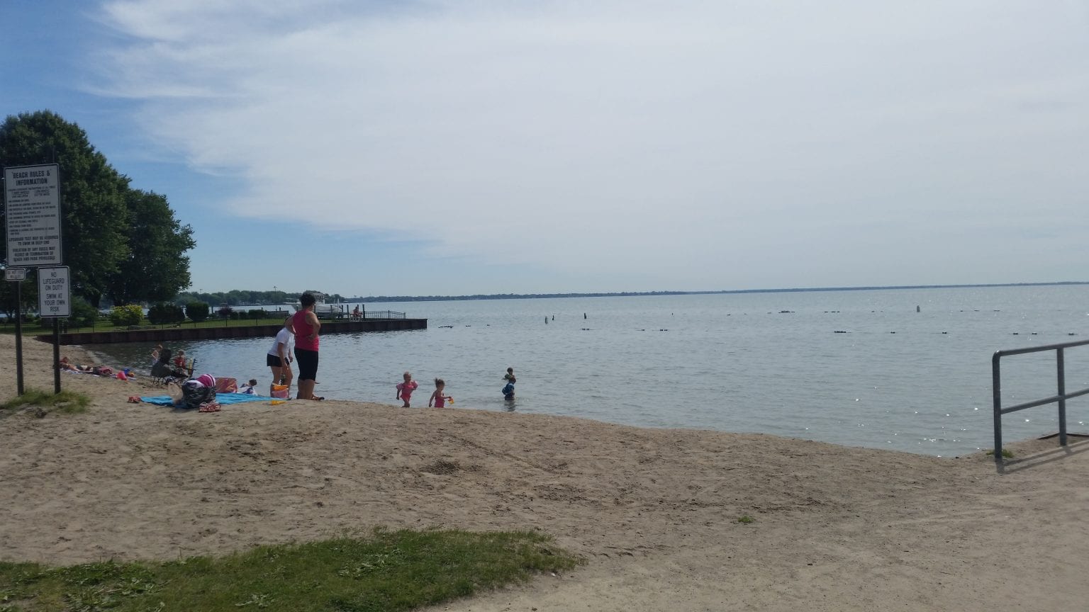 Beach and Playground Fun at Walter and Mary Burke Park