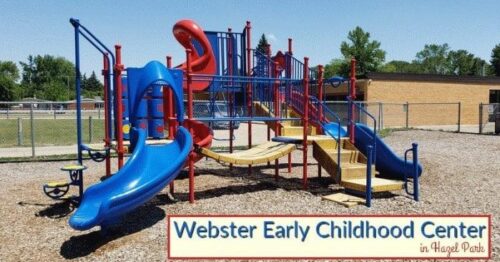 Webster Early Childhood Playground Visitor's Guide and Photos 52 Webster Early Childhood in Hazel Park 1