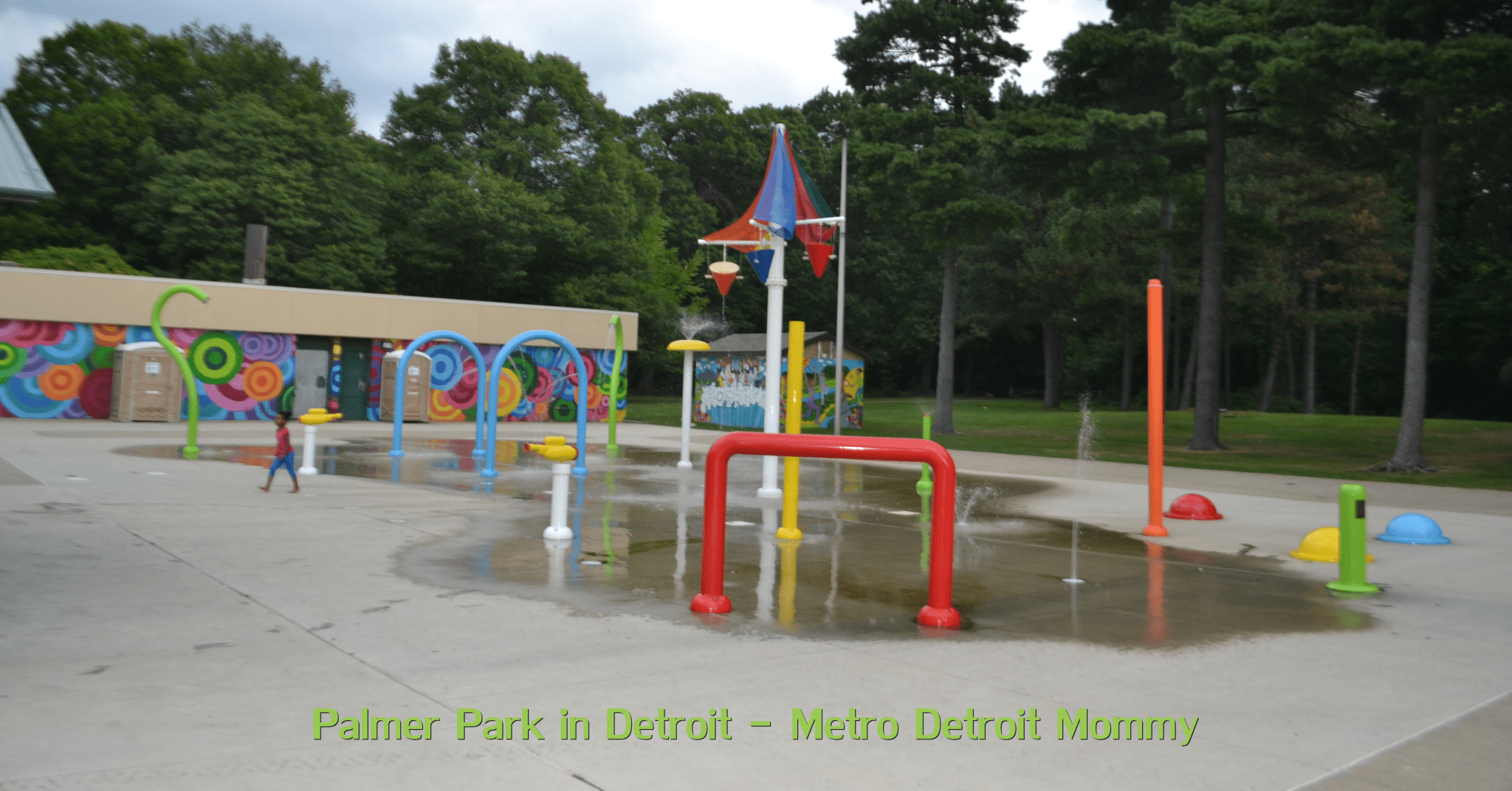 Palmer Park Detroit Featuring a New Playground & Splash Pad