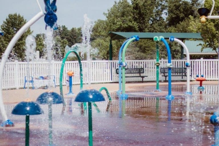 KLR Splash Pad in Oxford, Open for 2020 Summer Season