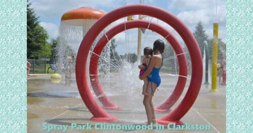 Clarkston Renee Przybylski Memorial Spray Park in Clintonwood Park 25 clintonwood