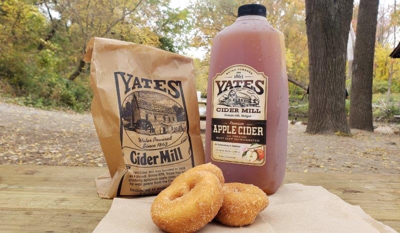 Yates Cider Mill Donuts and Cider