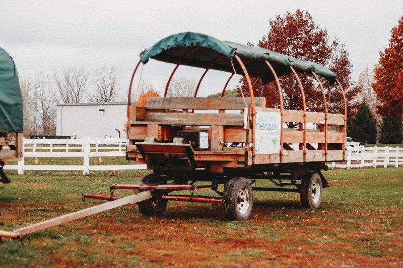Wolcott Mill Farm Center wagon ride