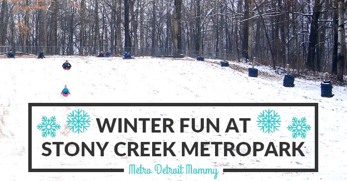 winter fun at Stony Creek Metropark