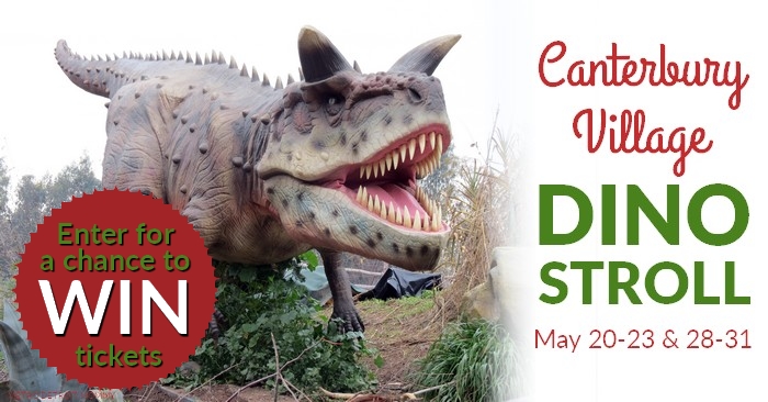 Dino Stroll Ticket Giveaway