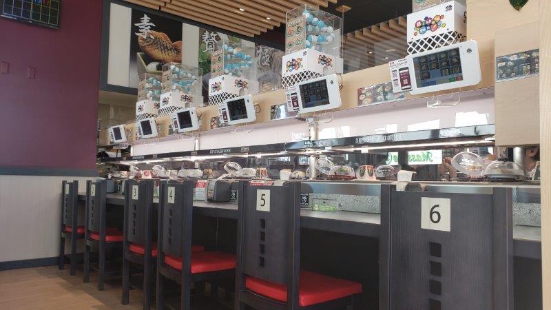 Kura Revolving Sushi Bar in Troy
