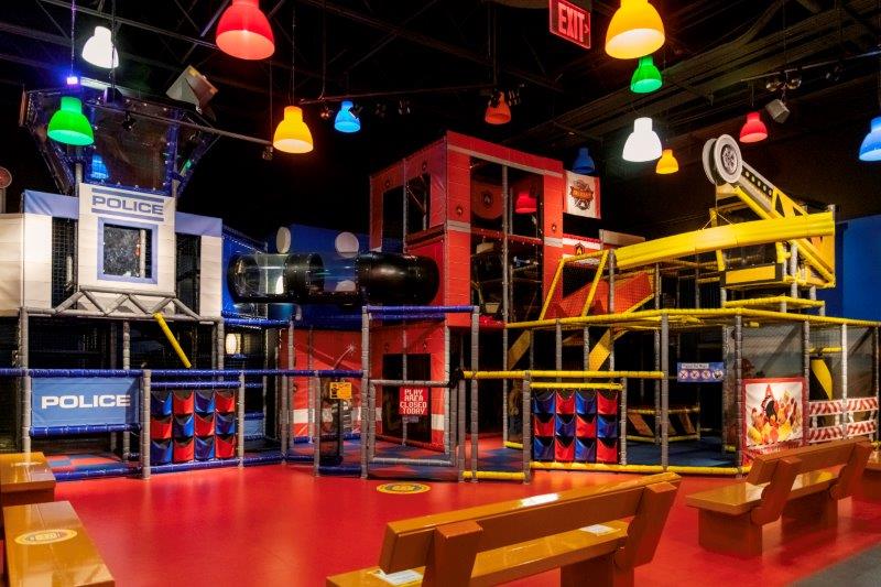 soft play structure at LEGOLAND Discovery Center Michigan