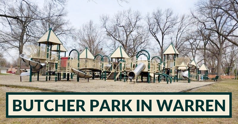 playground at Butcher Park in Warren