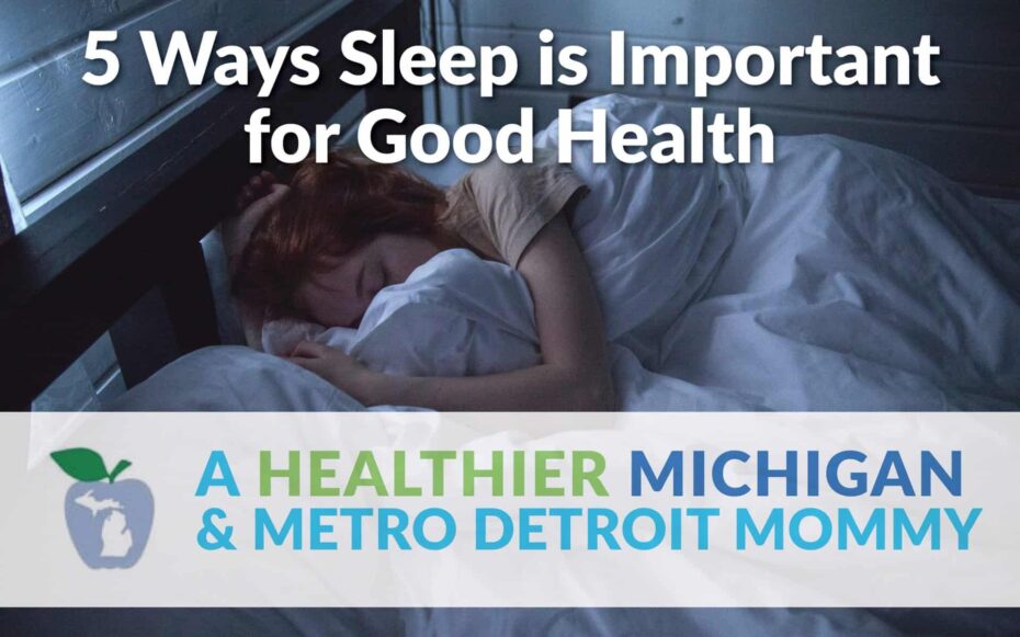 5 Ways Sleep is Important for Good Health 15 MDM Graphic Sleep scaled