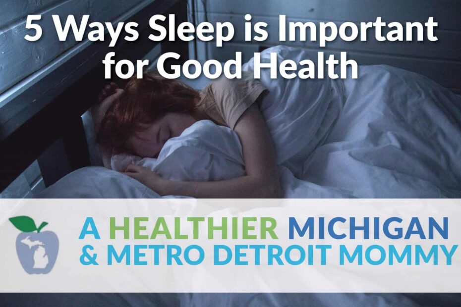 5 Ways Sleep is Important for Good Health 13 MDM Graphic Sleep scaled