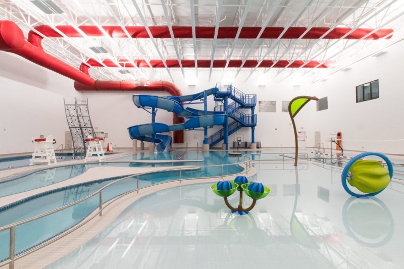 Farmington Hills Indoor Pool at The Hawk Aquatics Center