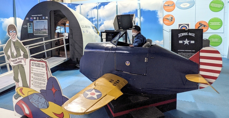 Junior Pilot Training at Yankee Air Museum