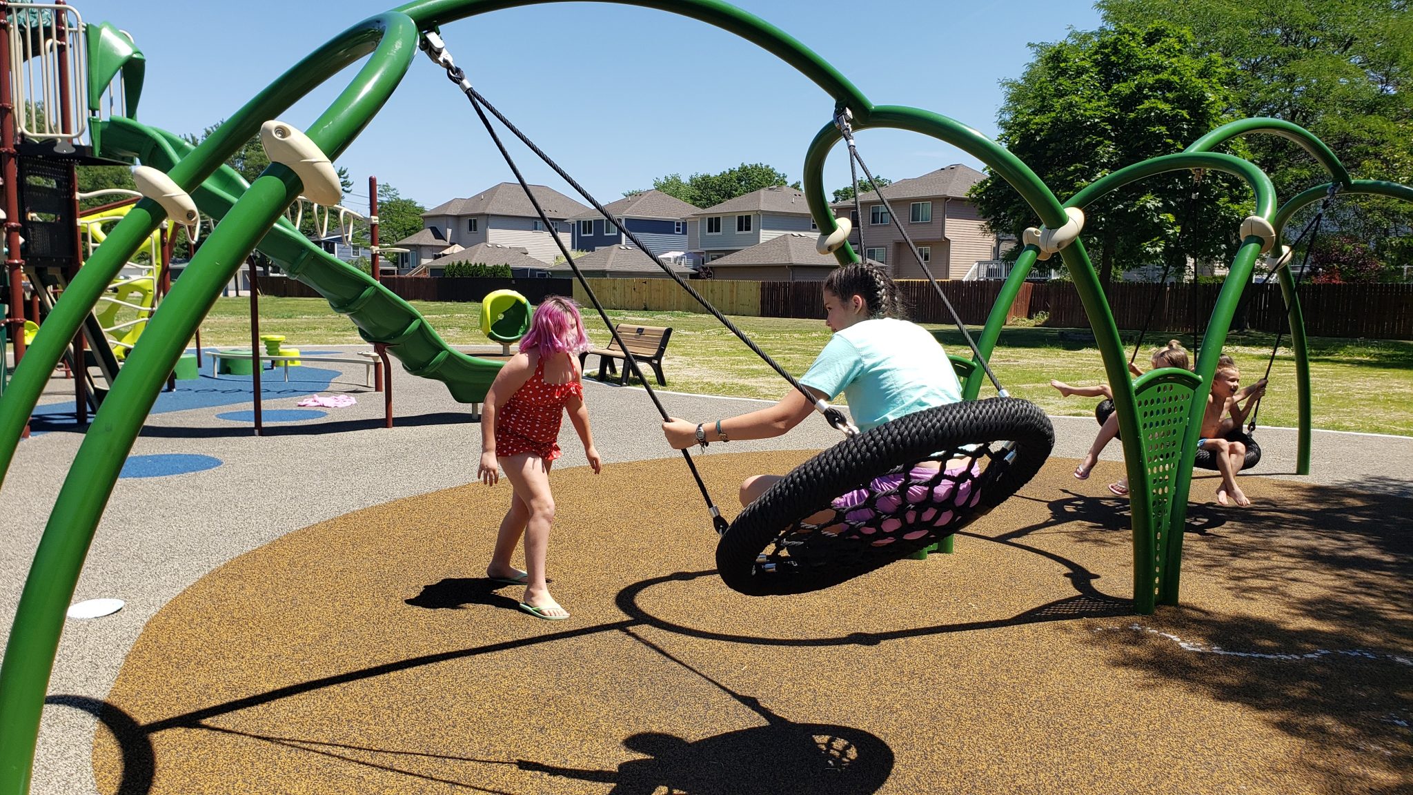 Oxford/Merchants Park in Berkley Splash Pad and Playground