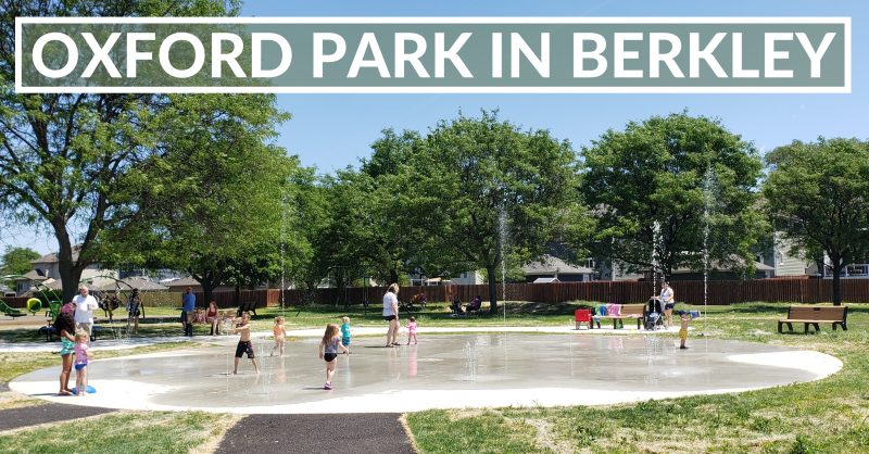 Oxford/Merchants Park Splash Pad and Playground in Berkley