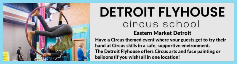 Detroit Flyhouse Circus School Fun Birthday Idea
