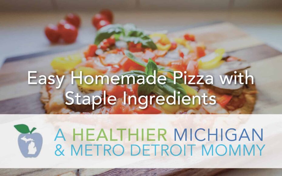 Easy Homemade Pizza with Staple Ingredients 1 MDM Pizza scaled