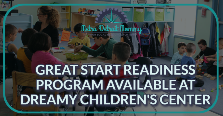 Great Start Readiness Program Available at Dreamy Children’s Center