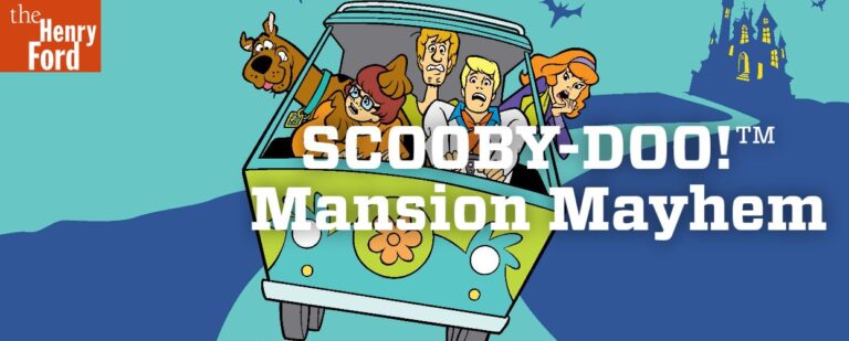 Ruh-Roh!  A New “Scooby-Doo! Mansion Mayhem” Exhibit is at The Henry Ford!