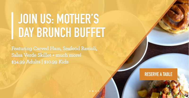 mother's day brunch at granite city