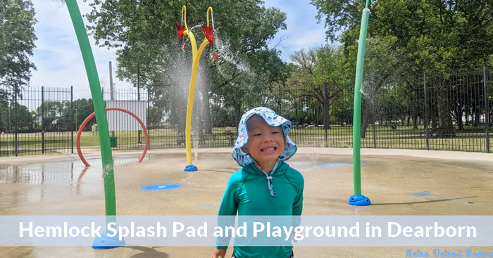 Hemlock Splash Pad and Playground in Dearborn
