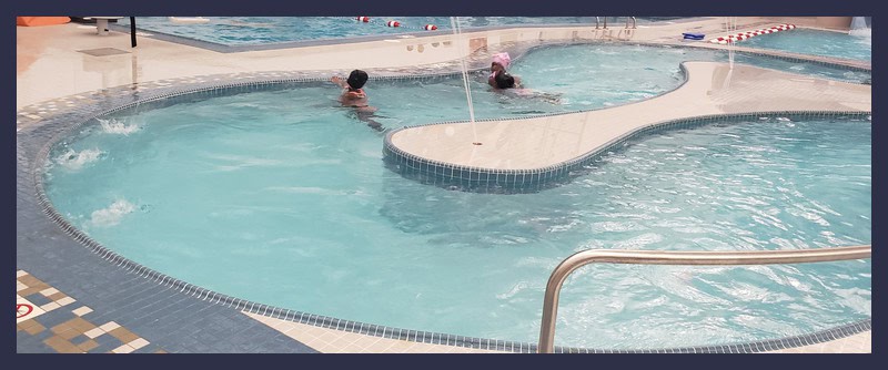 New Farmington Hills Indoor Pool at The Hawk Aquatics Center 7 the lazy river at the Hawk Pool in Farmington Hills