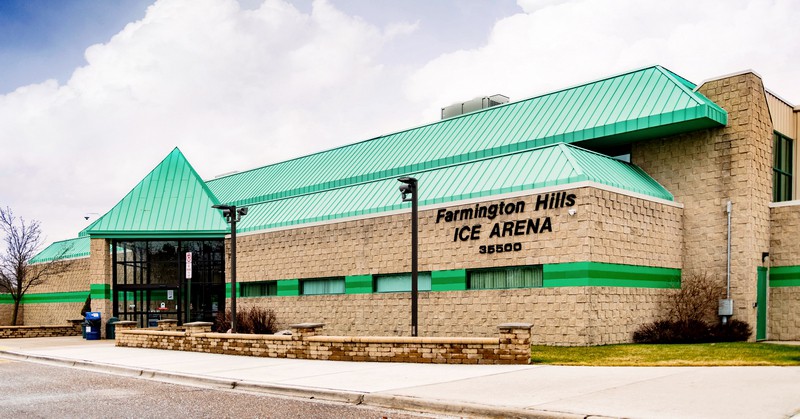 Farmington Hills Ice Arena Building Front