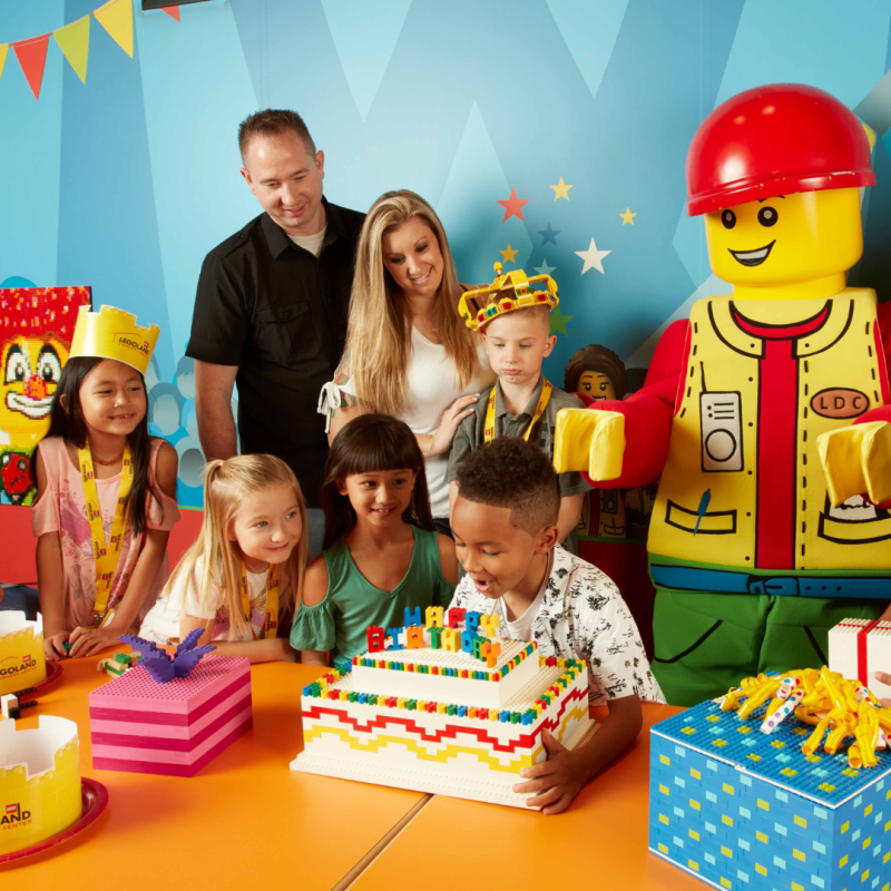 Birthday Party at Legoland Discovery Center in Michigan