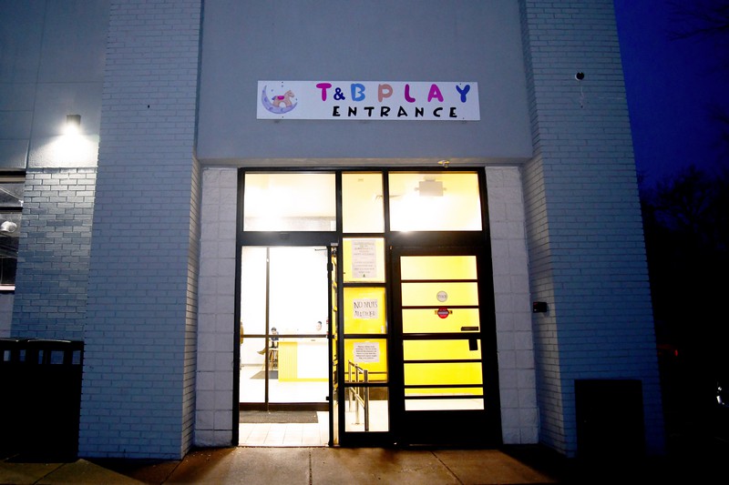 T&B Play in Clawson front of the building