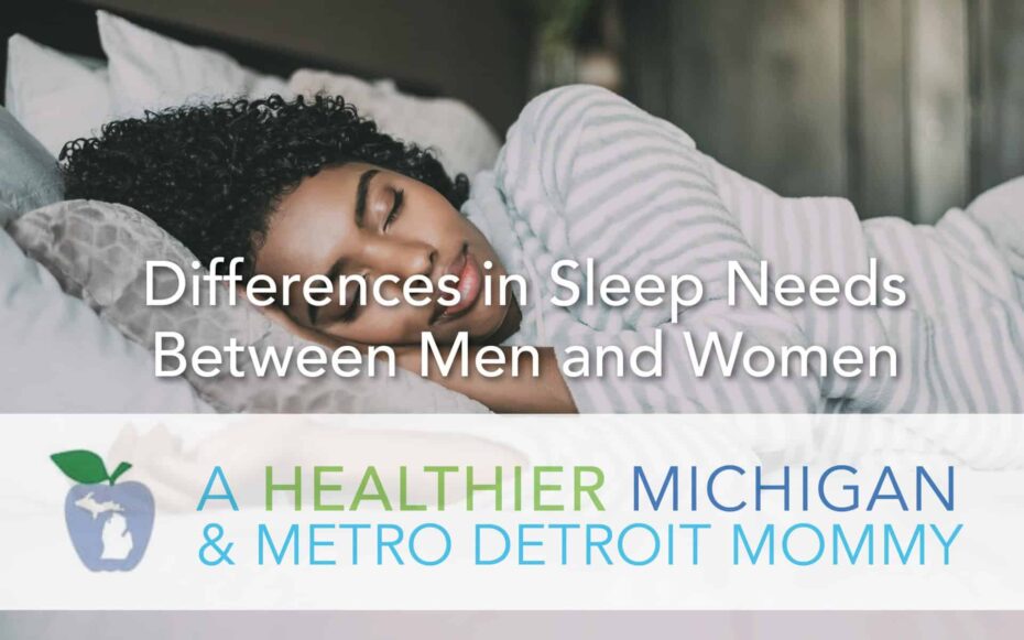 Differences in Sleep Needs Between Men and Women 21 MDM Sleep scaled