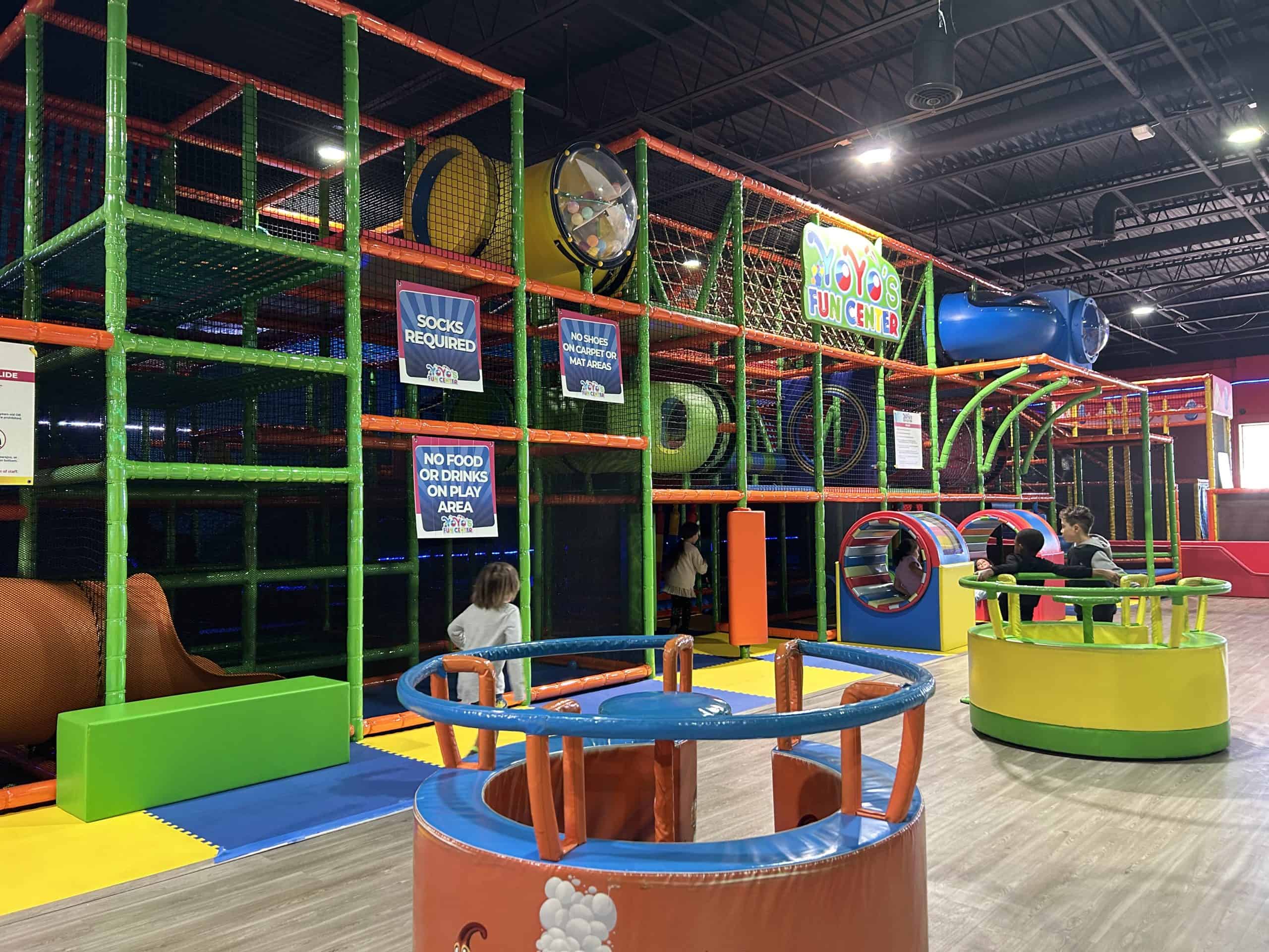 2026 Birthday Party Places Near Me in Metro Detroit 4 Yoyos Fun Center Indoor playground in Westland 3 scaled