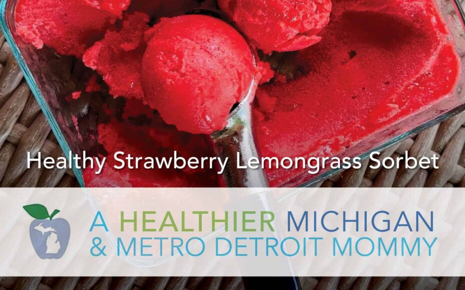 Healthy Strawberry Lemongrass Sorbet 10 MDM Graphic July 21 scaled
