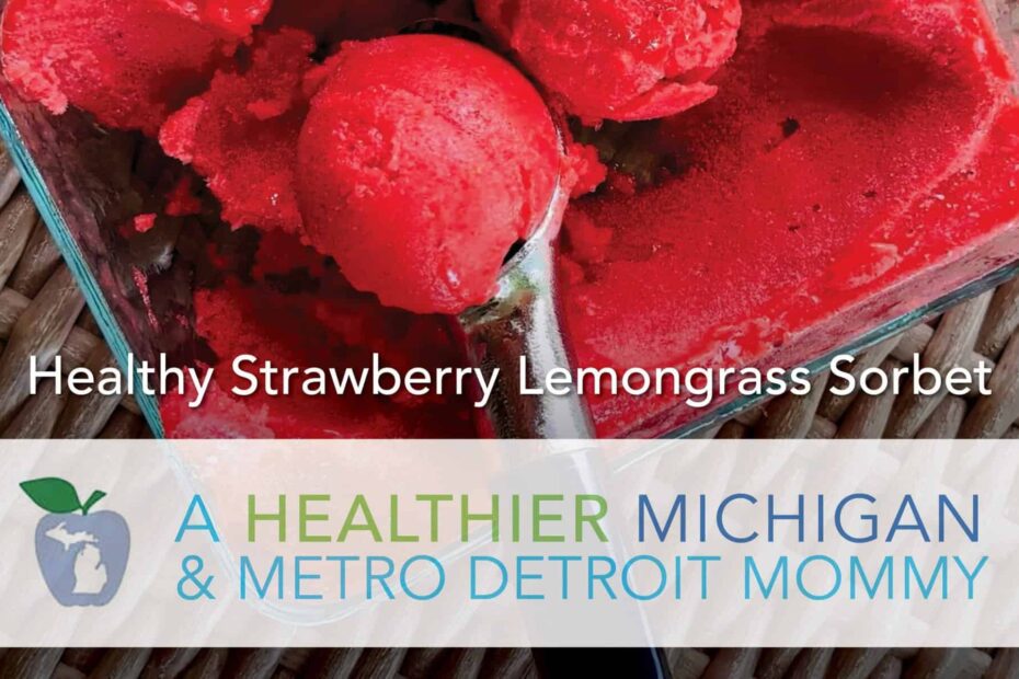 Healthy Strawberry Lemongrass Sorbet 26 MDM Graphic July 21 scaled