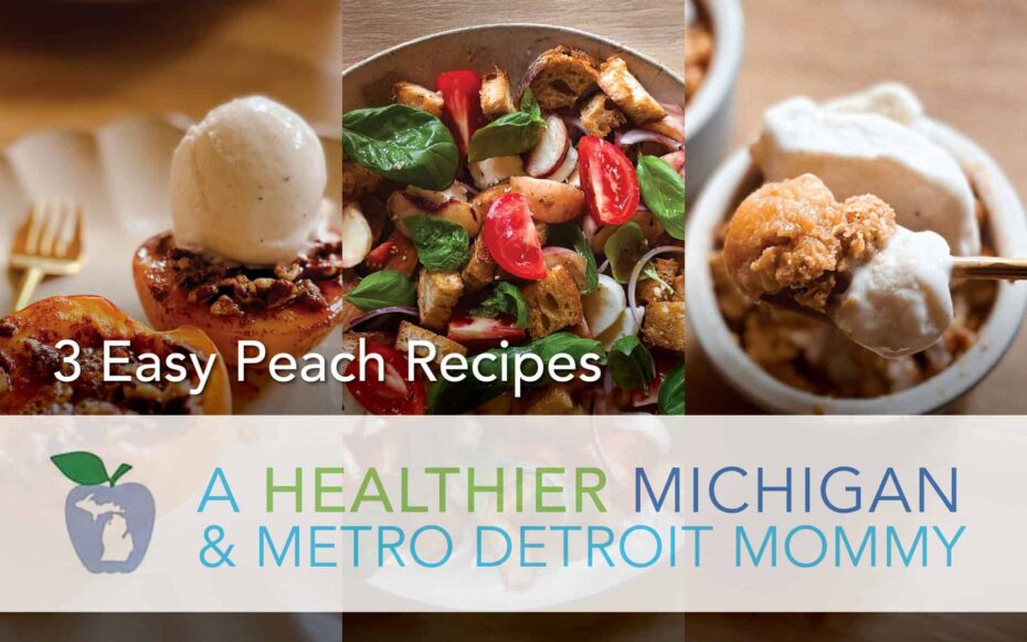 3 Healthy Peach Recipes 21 MDM Graphics August 25