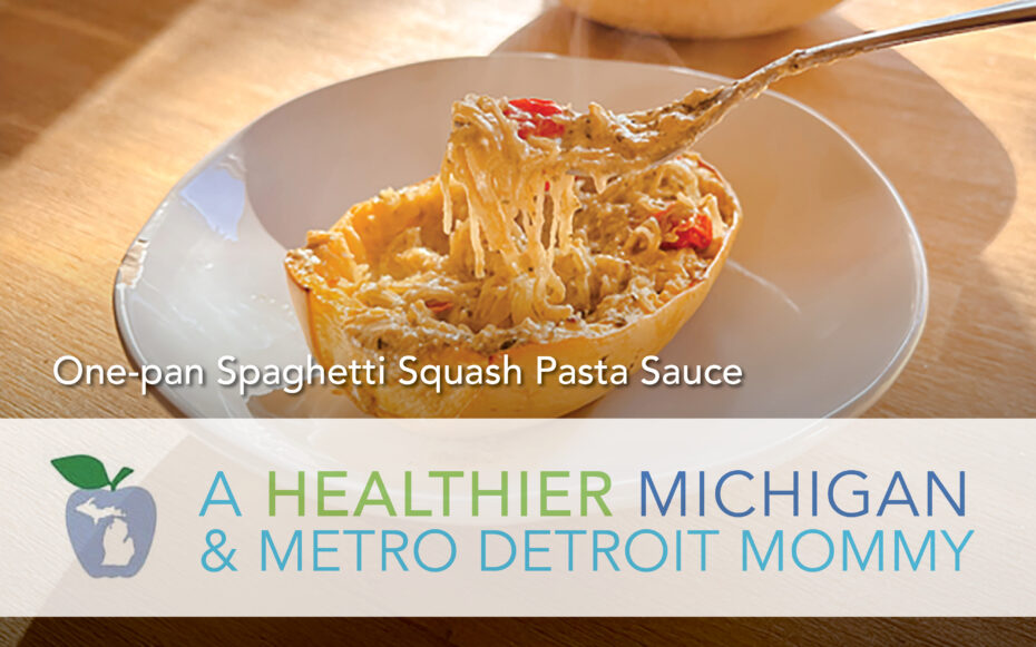 One-pan Spaghetti Squash Pasta Sauce 3 MDM Graphics October 27