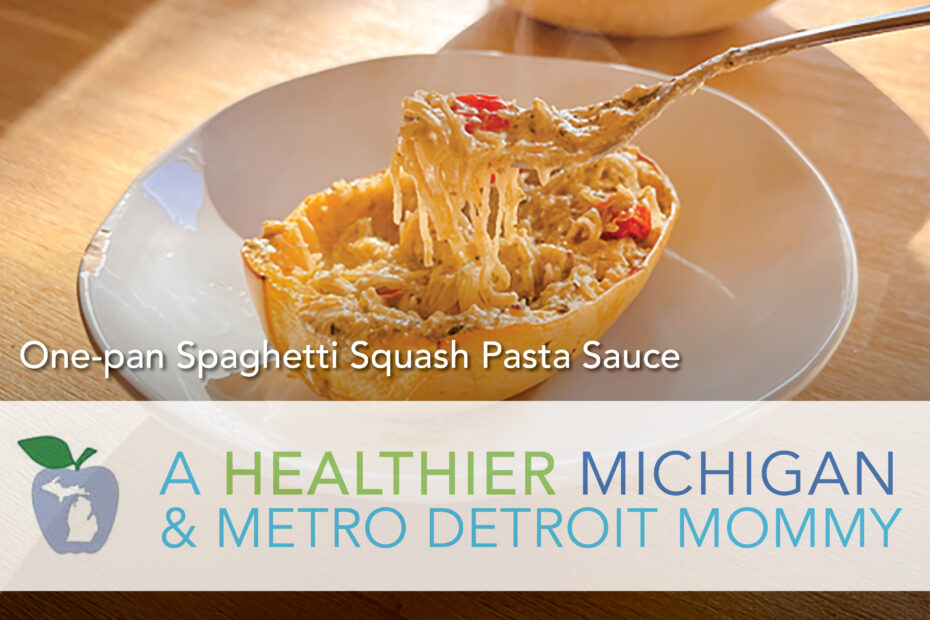 One-pan Spaghetti Squash Pasta Sauce 13 MDM Graphics October 27