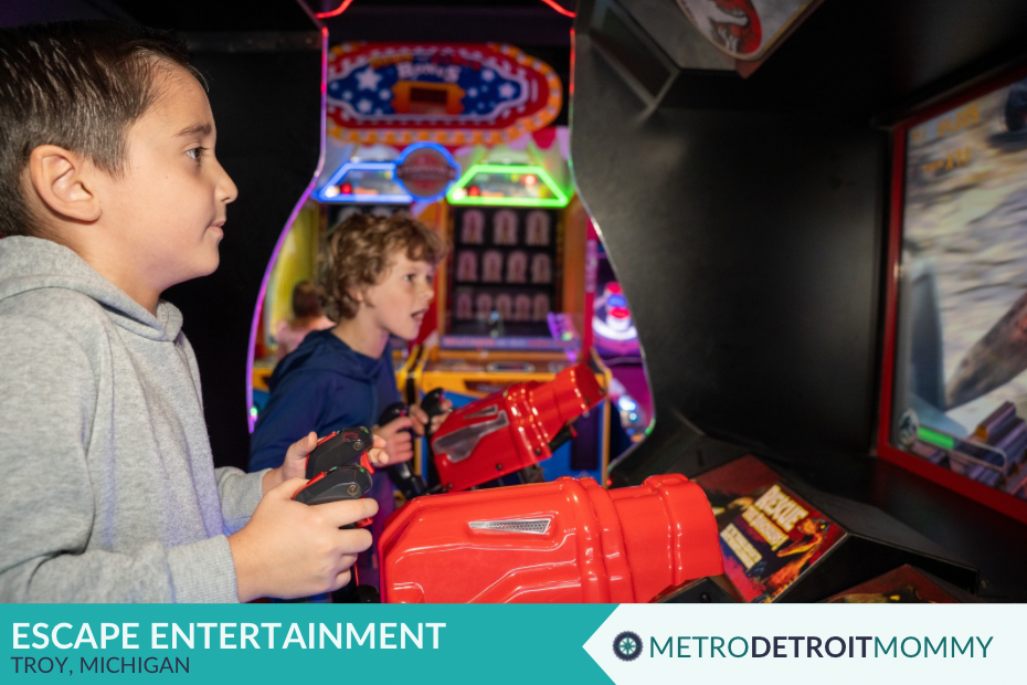 Escape Entertainment Center in Troy: Bowling, Laser Tag, Arcade and Family Fun in Metro Detroit 3 Camp Troy Banner 1600 x 900 px 9