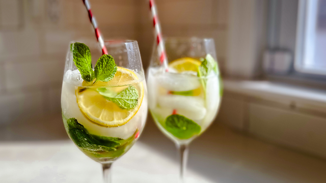 Raise a Glass, Not the Proof: Mocktail Pantry Staples and Recipe Ideas 3 HugoSpritzMocktail