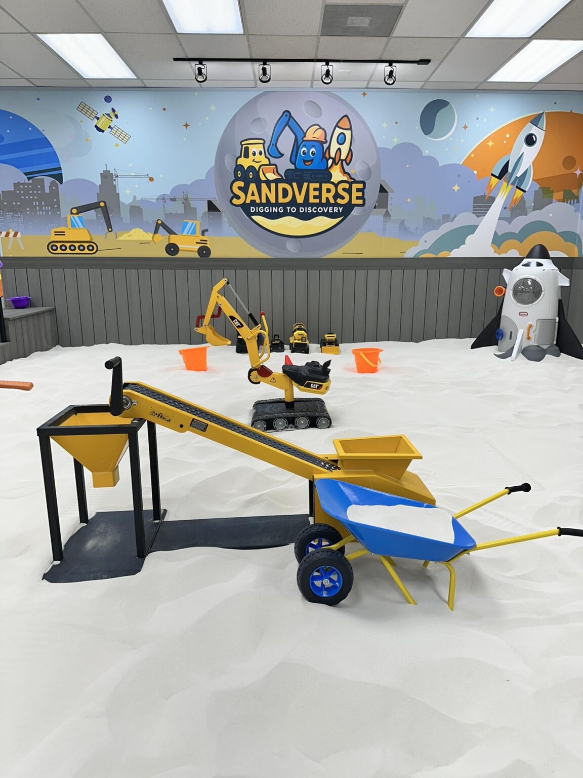 Sandverse Play Space– 1st Kids Indoor Sandbox Metro Detroit