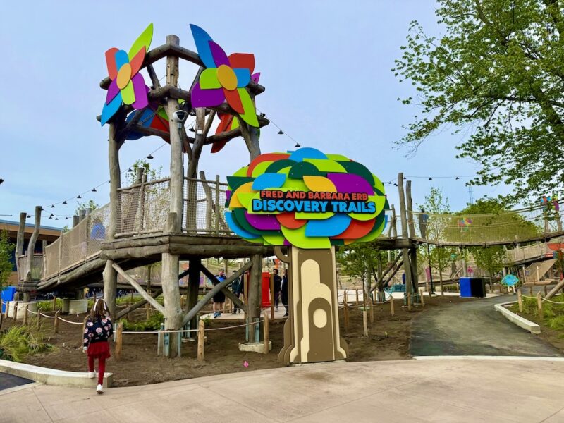 Detroit Zoo Opens New Fred and Barbara Erb Discovery Trails 2 disco
